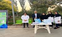 برگزاری کمپین آگاهی و پیشگیری از بیماری آنفلوآنزا توسط دانشجویان داروسازی