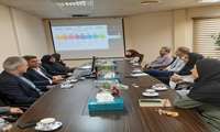 جلسه مشترک مسئولان پارک علم و فناوری البرز با رئیس و اعضای هیئت علمی دانشکده داروسازی